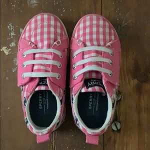 Sperry VineyardVines Whale Gingham Seaside Slip-On
